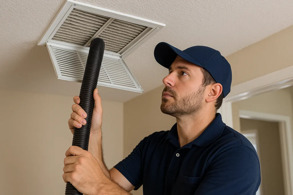 Air Duct Cleaning Technician